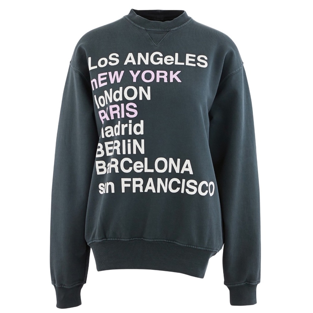 Anine Bing City Love Sweatshirt size XS
